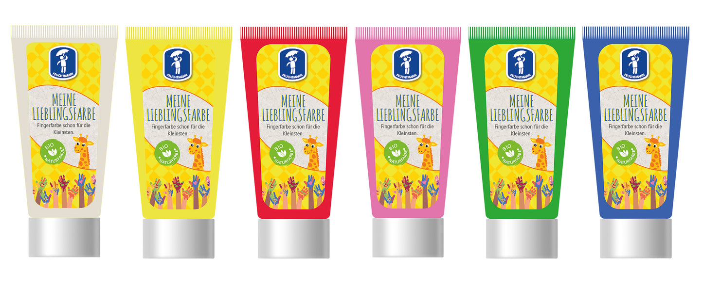 Fingermalfarben für Kinder ab 2 Jahren