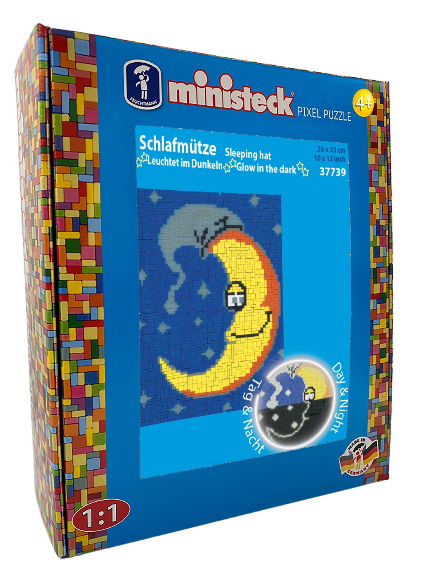 Ministeck - Schlafmütze (Glow in the Dark - nachtleuchtend)