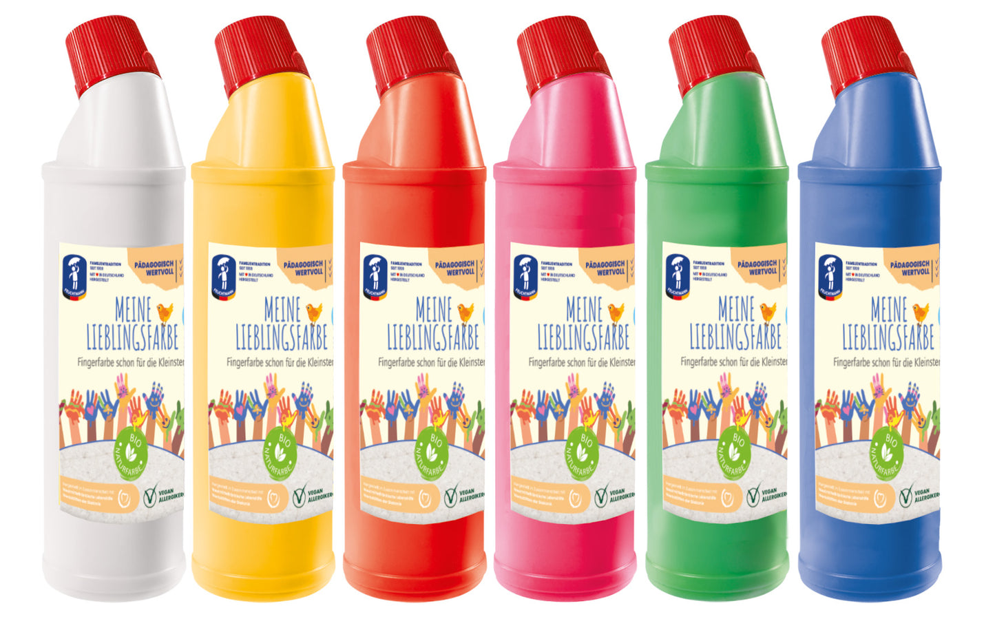 Fingermalfarben für Kinder ab 2 Jahren